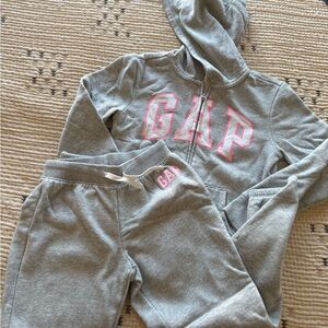 GAP Gray and Pink Kids Matching Set